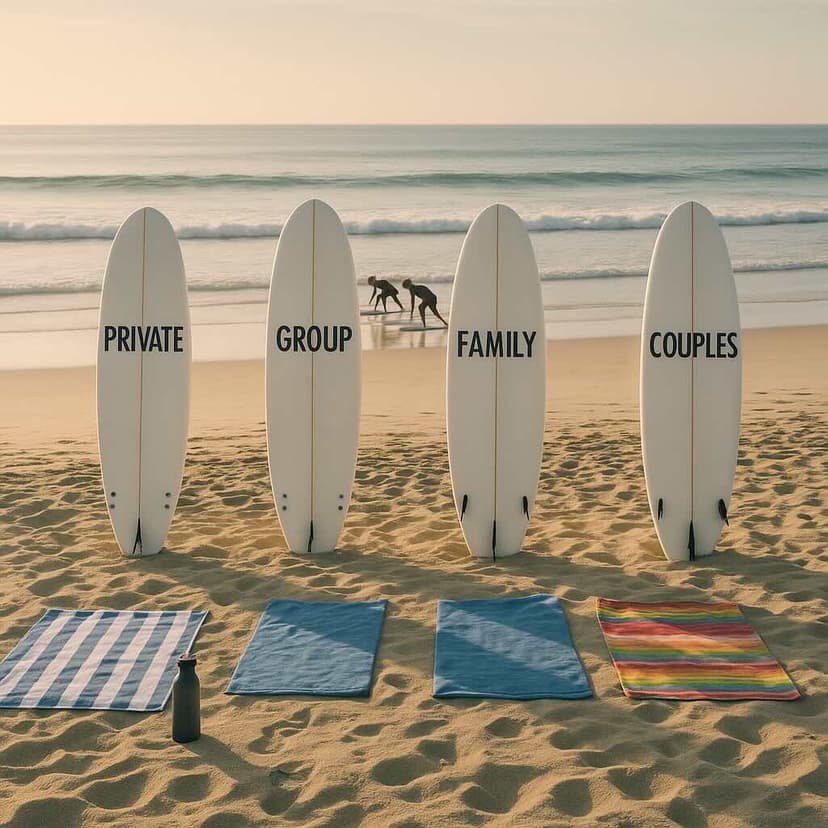 Surf Lessons category: Lesson Format